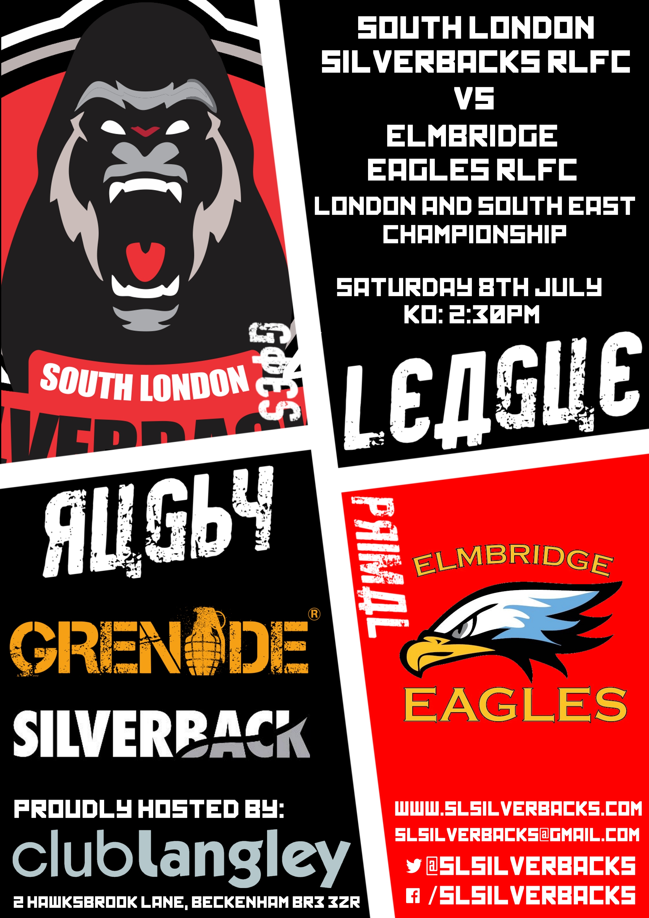 Elmbridge Eagles League Home