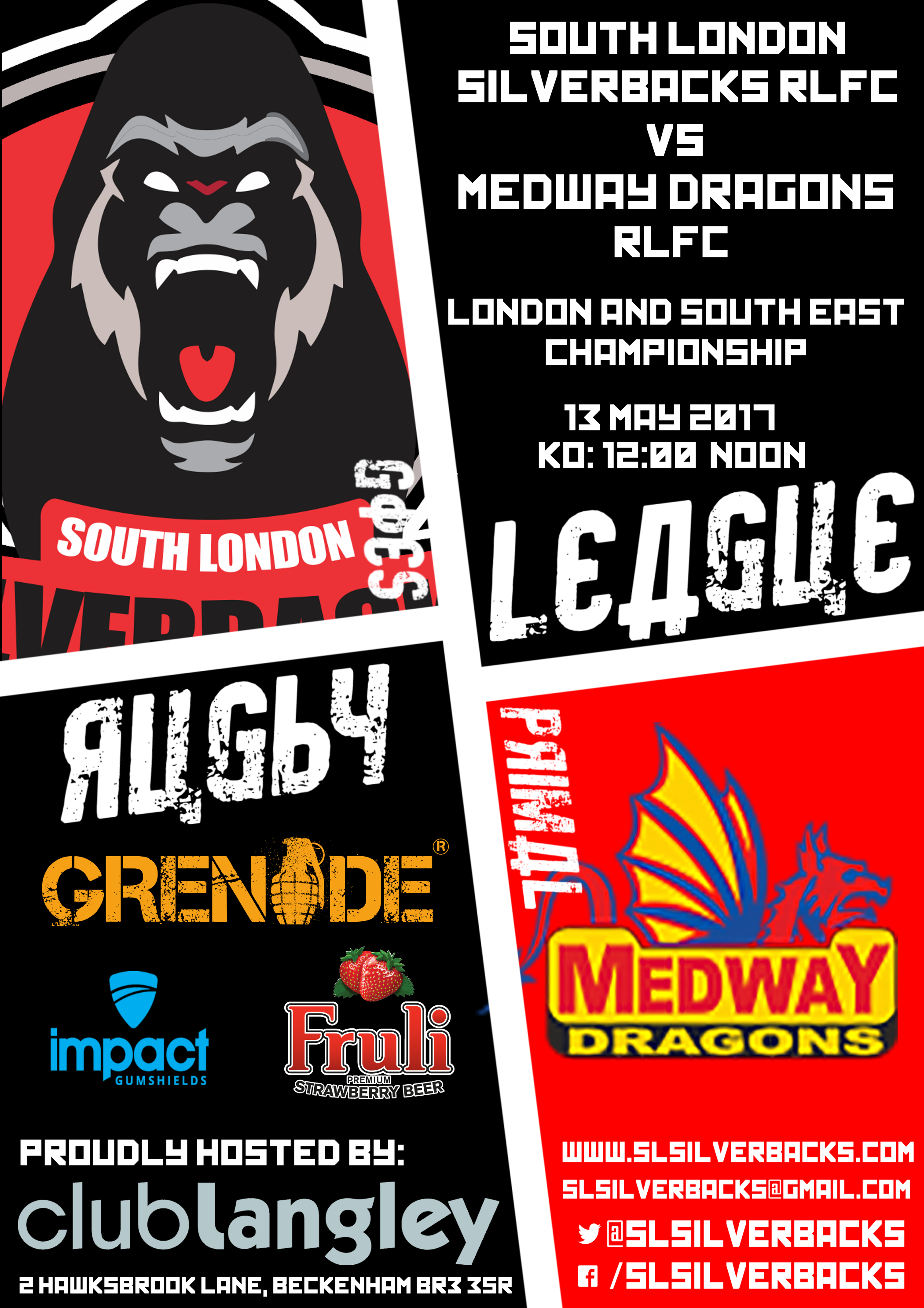 Medway Dragons League Home