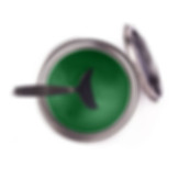 Teinture Dypro Vert Forêt 62 – nuancier rond avec mention Forest Green et Vert Forêt