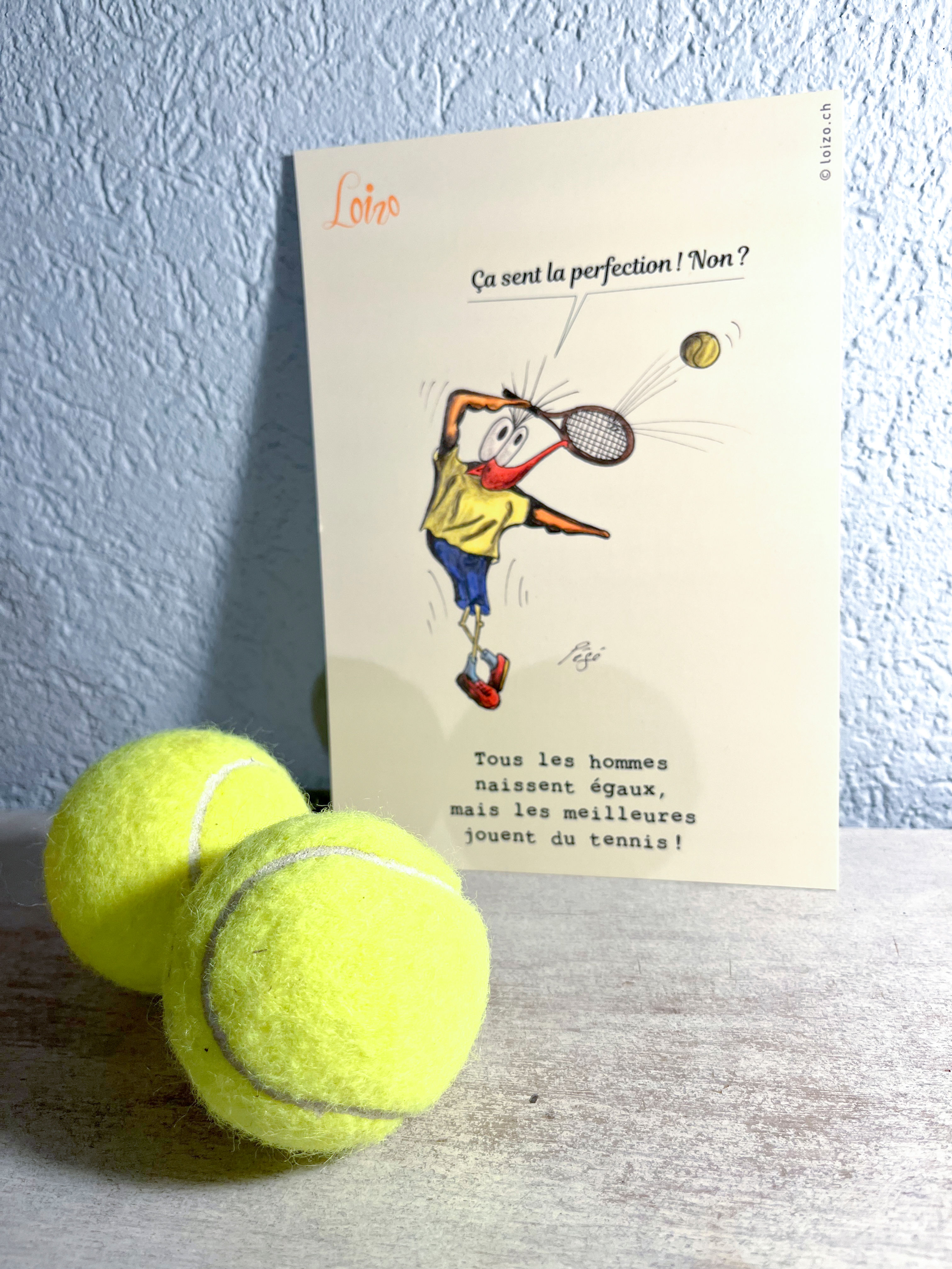 Carte postale n°58 - Ça sent la perfection ! Non ?