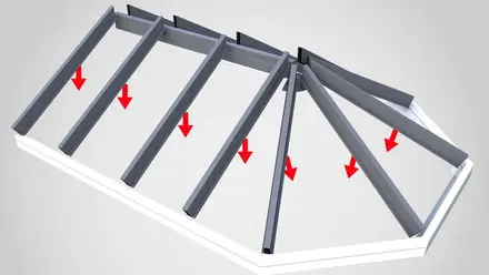 Step 1 Rafters