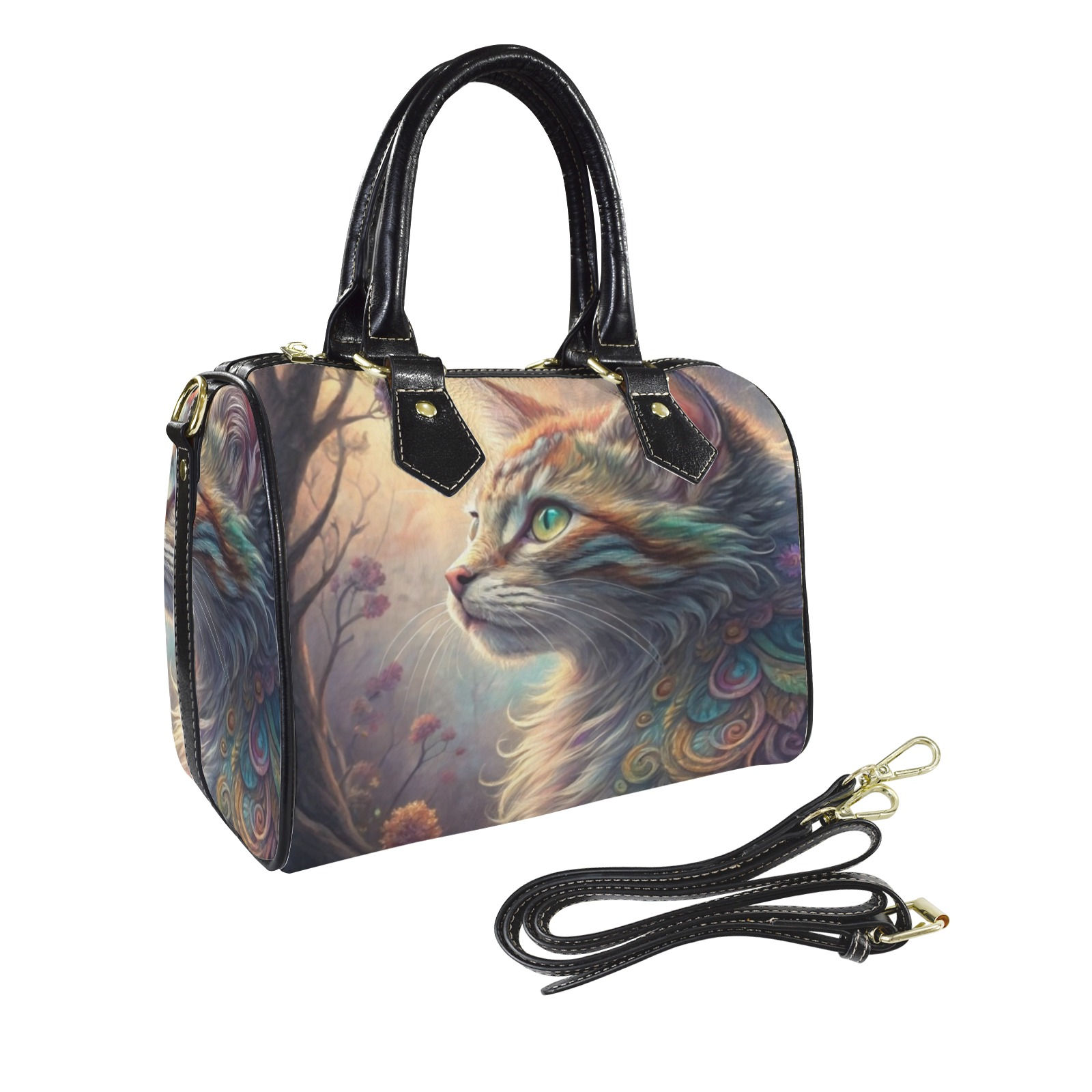 Magical Kitty 'Bella' Artistic Handbag