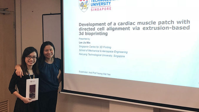 A round of applause for Jia Min for successfully defending her thesis today! Congratulations for the great work, Dr Lee!