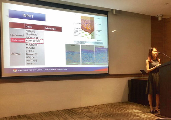 Dr Lee Jia Min's presentation at 12th Asia Pacific Burn Congress