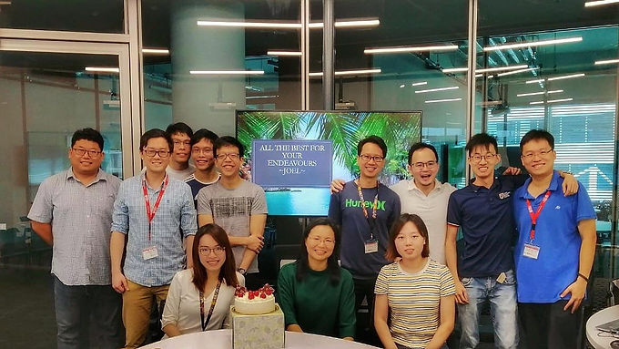 All the best for Joel in your next endeavour!