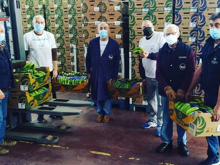 Plátano de Canarias dona 80.000 kilos a los Bancos de Alimentos asociados a FESBAL