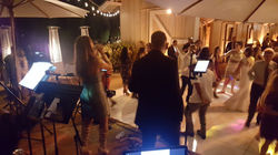 When you set up in a barn...