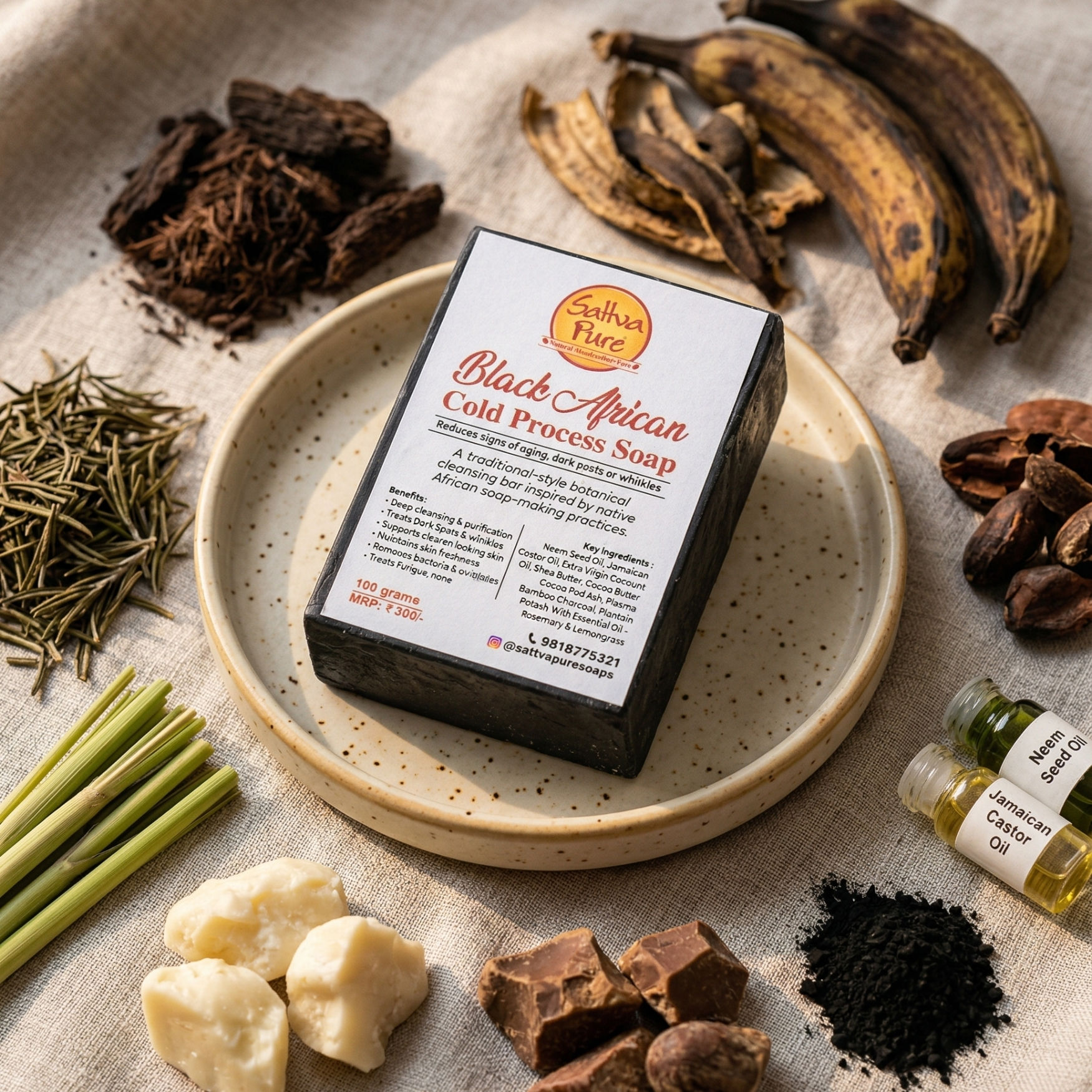 Black African Soap