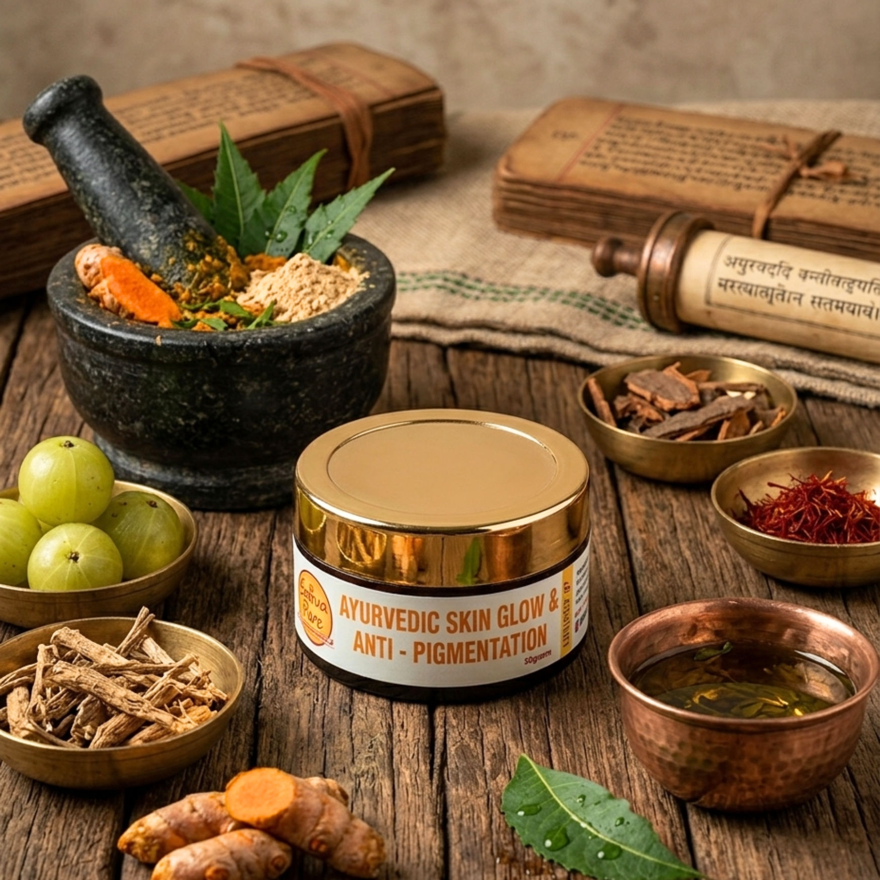 Ayurvedic Skin Glow & Anti-Pigmentation Cream