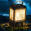 Thumbnail: Rechargeable LED Camping Lantern Rechargeable, IPX5 Waterproof, Vintage Design
