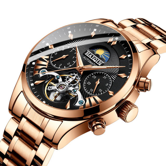 Thumbnail: Swiss Made luxury automatic-mechanical Men Watch