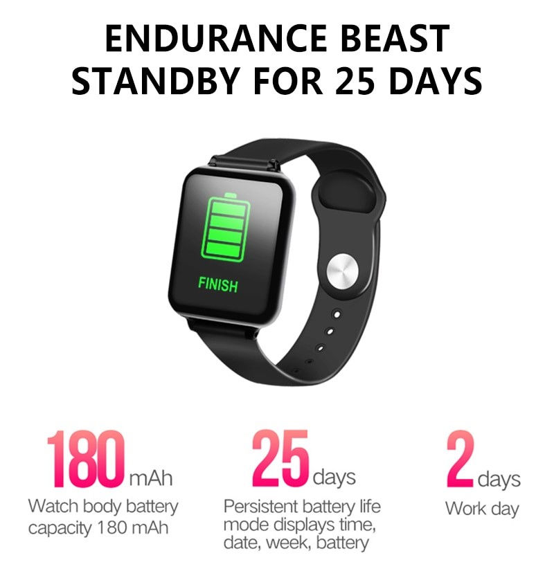 Thumbnail: B57 Smart Watches for Sports with Waterproof benefit