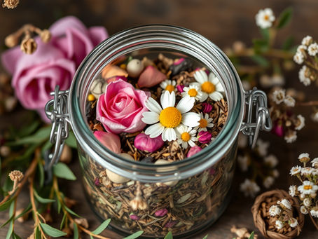Herbal Spotlight: Rose & Chamomile — The Softest Duo in Feminine Wellness