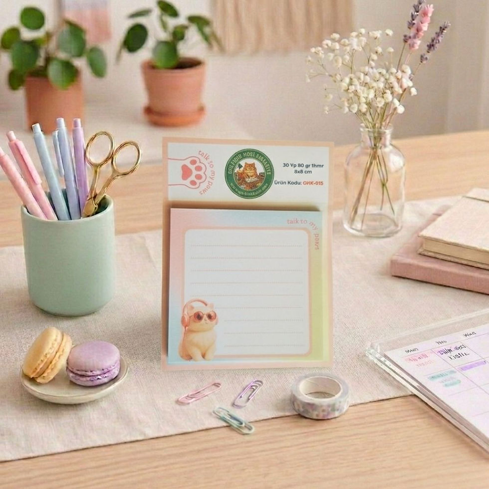 Talk-to-my-Paws-8x8-Çek-Kopar-Not-Kağıdı