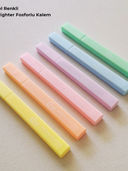 Fosforlu kalem, highlighter kalem, işaretleme kalemi, ders çalışma kalemi, vurgulama kalemi, neon fosforlu kalem, pastel renkli fosforlu kalem, şekilli fosforlu kalem, mühürlü kalem
