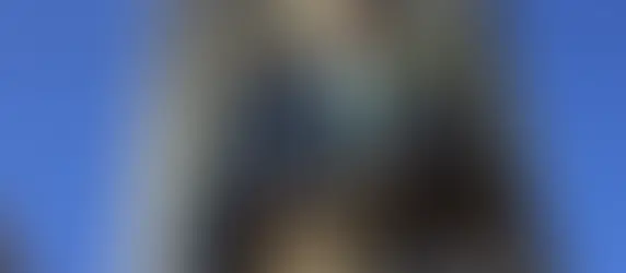 A soldier in camouflage pulls down a large political billboard featuring a suited figure, symbolising the removal of regime imagery in Syria.