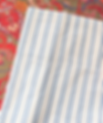Ralph Lauren Claudine Twin Flat Sheet Blue Striped French Country