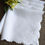 Thumbnail: Embroidered Flower White Napkins 16in Sq. Set of Six