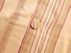 Charter Club Euro Sham Pair~Striped~Cotton