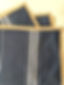 Williams Sonoma Home Navy Stripe Cotton Pillow Jute Trim 23in
