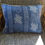 Thumbnail: Ralph Lauren Biarritz Floral Throw Pillow Cover 16x20 Blue White Stripe Leaf Zip