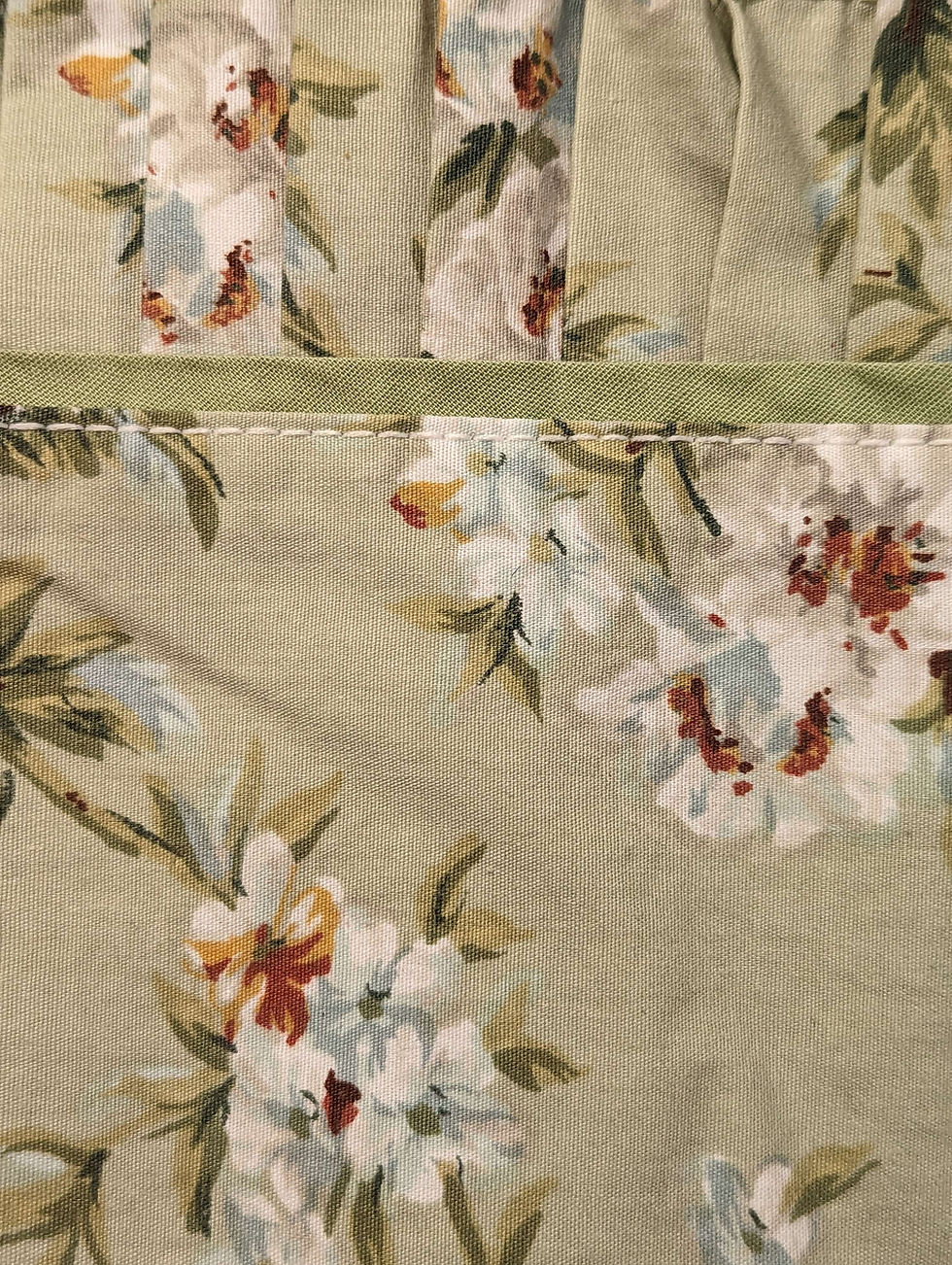 Thumbnail: Waverly Carolina Garden Room Twin Sheet Set Flat Fitted Pillowcase Cotton Blend