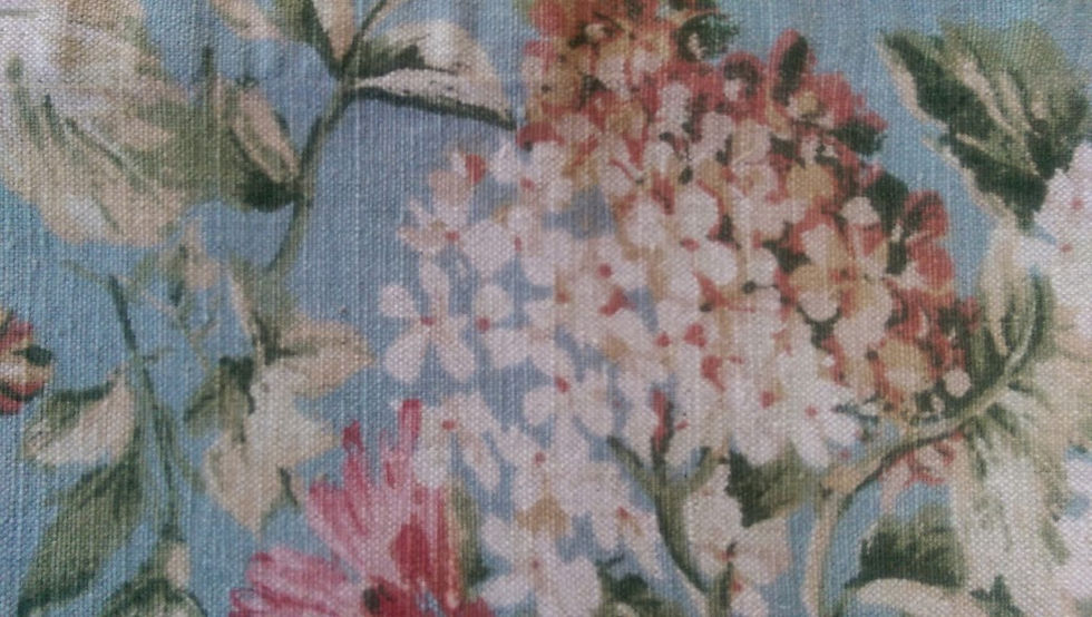 Thumbnail: Linen Floral Place Mats Pair