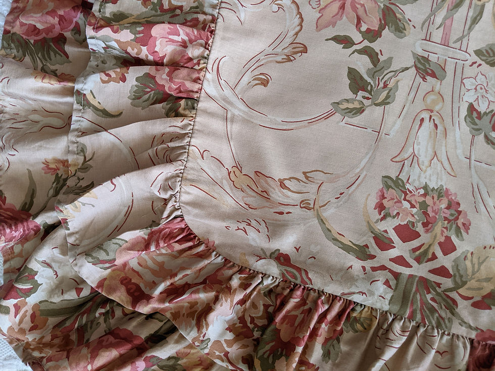 Thumbnail: Ralph Lauren Guinevere Std. Sham Pair~ Ruffles!
