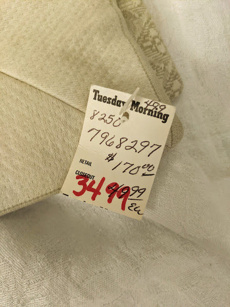 Thumbnail: Italian Standard Sham Damask Taupe Cream Floral