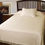Thumbnail: Bates Queen Elizabeth Twin Bedspread Cream Fringed Cotton