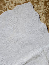 Thumbnail: Well Dressed Home Matelasse Ivory Euro Sham~Portugal
