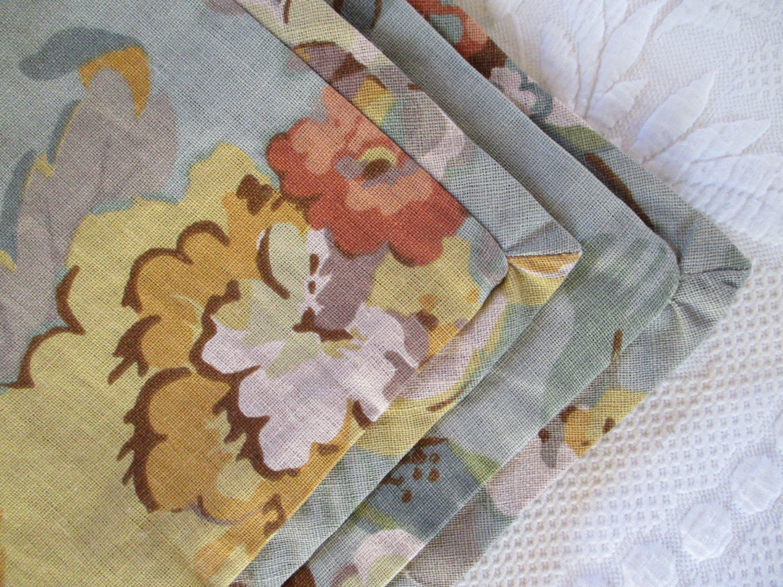 Pottery Barn Vanessa Blue Linen Blend Euro Sham