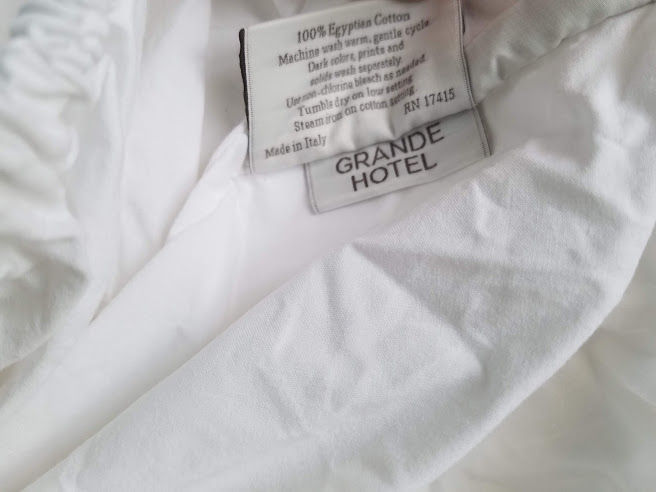 Thumbnail: SFERRA Grande Hotel Queen Fitted White Sheet