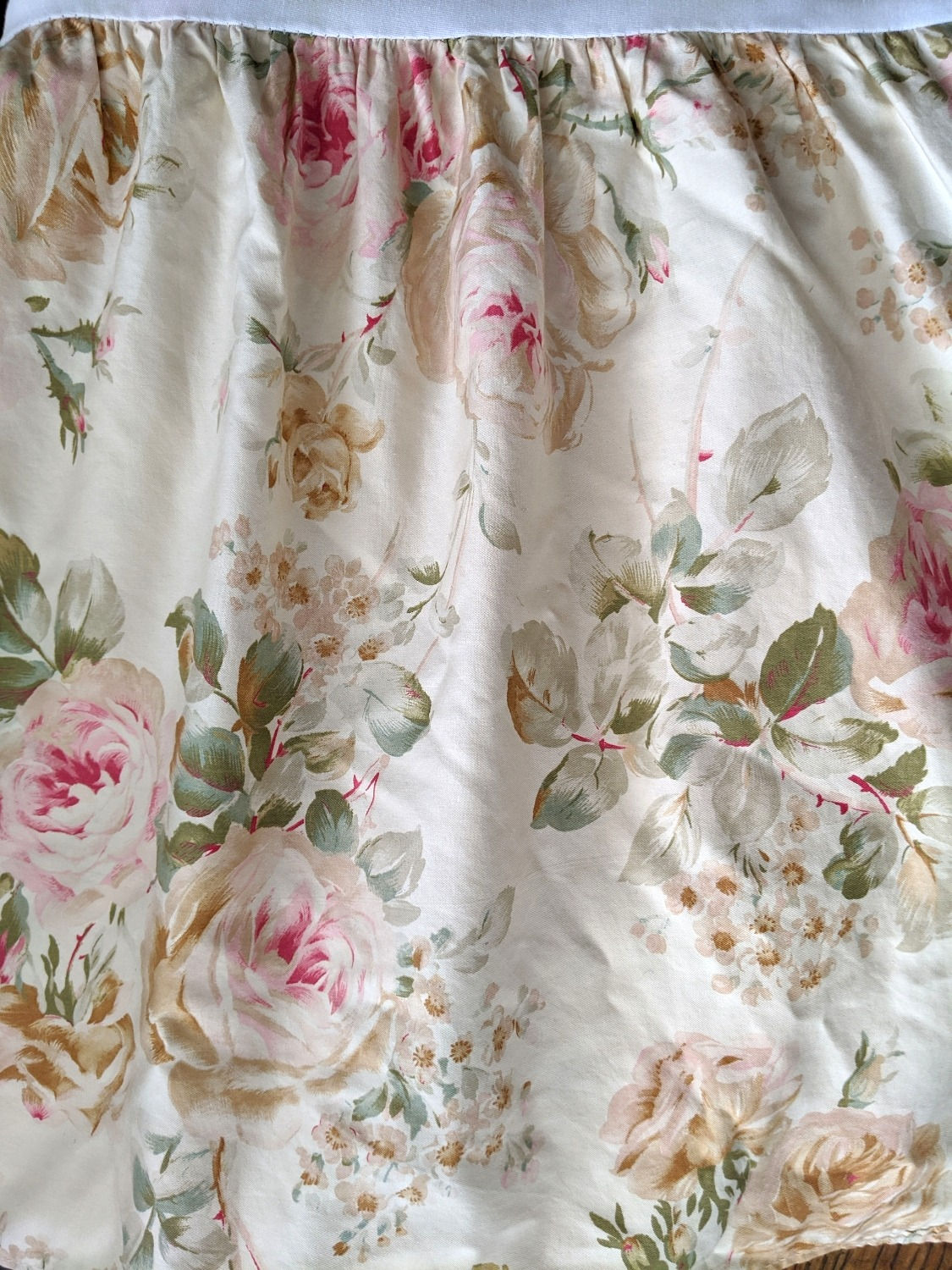Ralph Lauren Woodstock Garden Floral Queen Bedskirt 15in Drop
