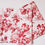 Thumbnail: Cream Red Floral Valance Pair~Custom~ 48" x 12"