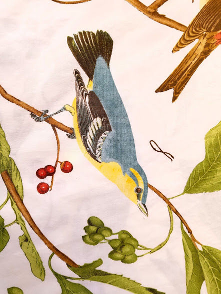 Thumbnail: Pottery Barn Spring Sparrow Queen/Full Duvet Cover