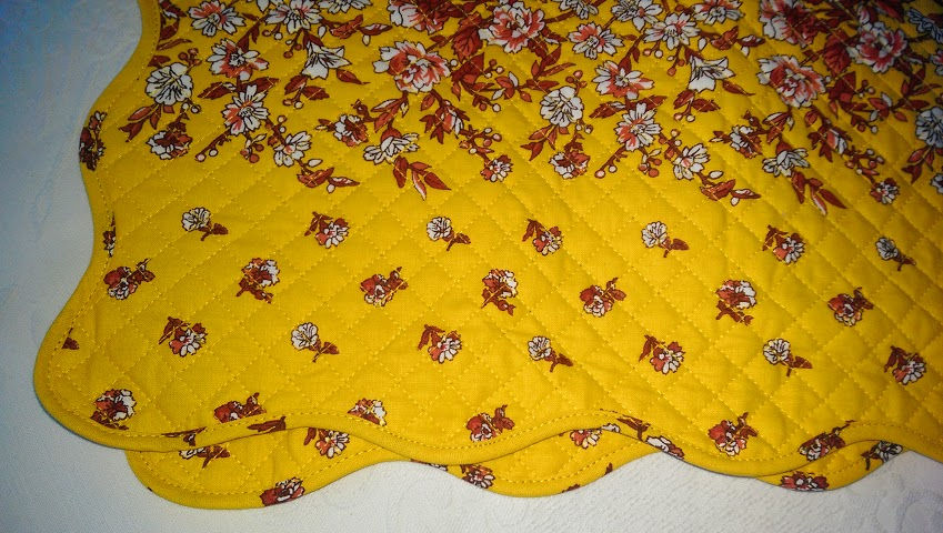 Thumbnail: French Country Noble Excellence Large Tablecloth 70x108