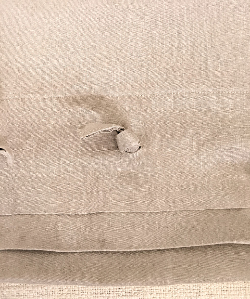 Thumbnail: Ikea Linblomma Standard Pillow Case All Linen Natural
