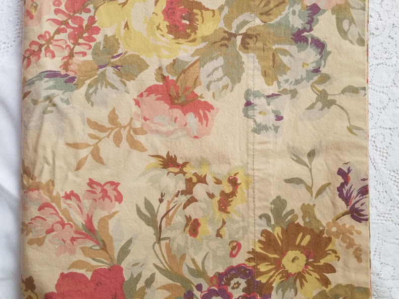 Thumbnail: Ralph Lauren Kirsten Floral Full Flat Fitted Sheet Set