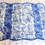 Thumbnail: Quilted Toile Standard Sham Blue White Reversible chickadee vintage