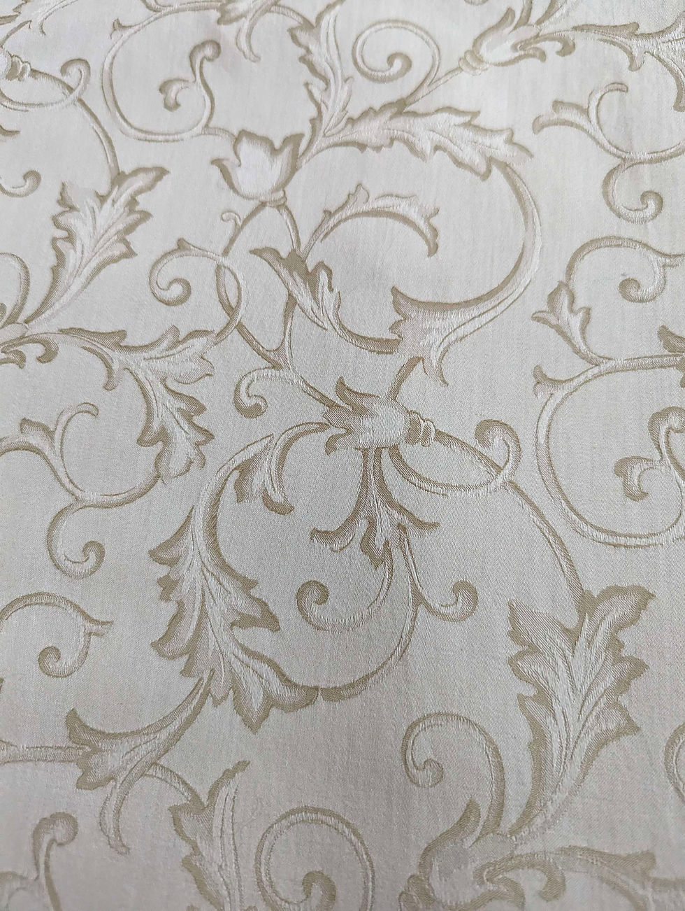 Thumbnail: Yves Delorme Queen Duvet Cover Sham Pair Palais Royal Italy Reversible Neutral