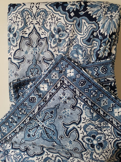 Thumbnail: Southern Living Elston Duvet Cover Full Queen Standard Sham Pair