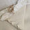 Thumbnail: Vintage Faribo Wool Blanket Ruffled Satin Binding Throw 67x50"