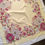 Thumbnail: Vintage Tablecloth Paris Cotton Floral Yellow Red Green 52x47in