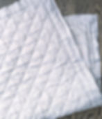 Pottery Barn Linen King Sham Gray Quilted Top