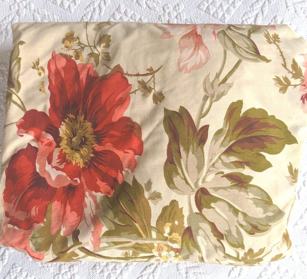 Thumbnail: Floral Queen Fitted Sheet Cotton Blend