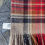 Thumbnail: Pendleton Wool Lap Throw Blanket Plaid Red Black 66 x 52in