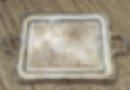 Thumbnail: WM Rogers Heavy Ornate Elegant Butlers Tray 23inx14in Silver Plate 290