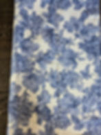 Williams Sonoma Blue Toscana Grapes Tablecloth Italy New 70x108 Cotton Linen