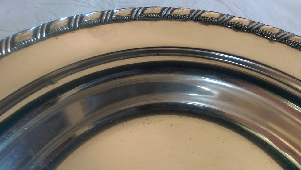 Thumbnail: Gotham Silverplate Round Covered Serving Dish